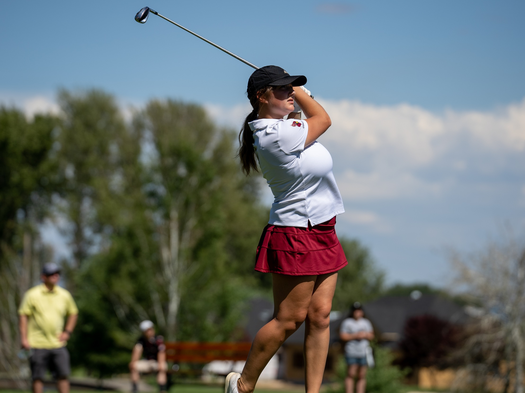 NIC golfer, picture taken at NWAC Championships May 2023