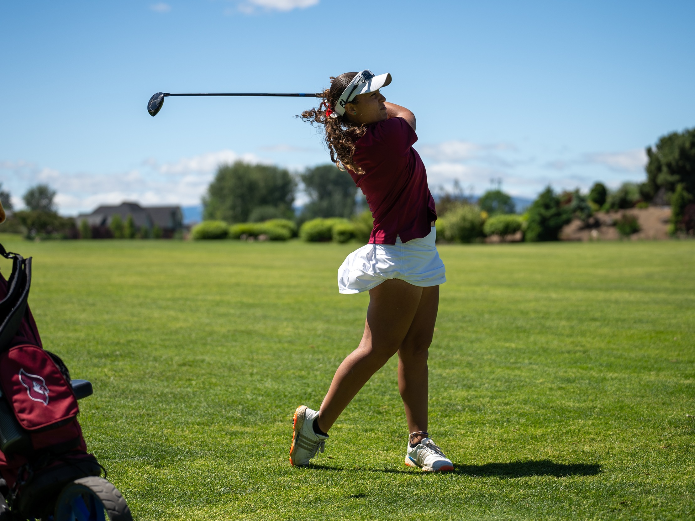 Laila Jalil at the 2023 NWAC Championships